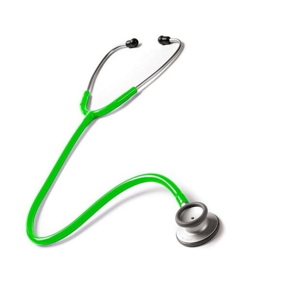 Prestige Medical Ultra Sensitive Dual Head Stethoscope Model # S125 -Neon Green - Picture 2 of 5
